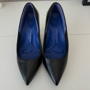 Antonia Saint NY Black Leather Victoria High
Heel 2.0 Size 10